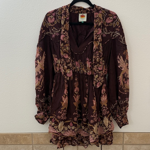 Farm Rio Belle Floral Minidress - Picture 6 of 9